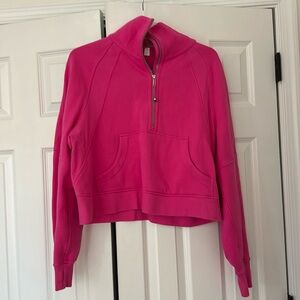 lululemon athletica Pink Half-Zip Sweatshirt